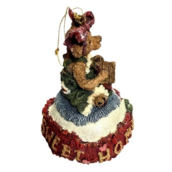 Boyds Bears Bearstone Resin Ornament - Bailey Home Sweet Home #25708. - Picture 12 of 15